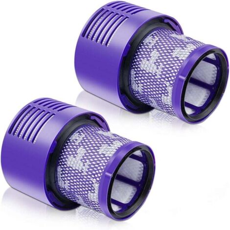 Lot de 2 filtres arrière de rechange V10 pour aspirateur Dyson V10, V10 Absolute, V10 Animal, V10 Motorhead, V10 Total Clean, SV12 Ikodm (1/4)
