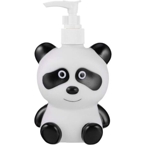 300 ML Bouteilles de Distributeur de Savon Mignon Panda Pompe Bouteilles Vides Rechargeables pour Enfants Savon Liquide Shampooing Lotions Distributeurs de Main Bain de Cuisine (1/4)