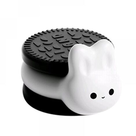 Veilleuse LED lapin biscuit Oreo, lampe de chevet en silicone pour enfants, adaptée aux jouets décoratifs, cadeaux de vacances (1/4)