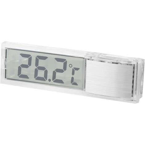Thermomètre d'aquarium, thermomètre Marin Simple adhésif à Deux côtés, extérieur pour thermomètre corporel Eau Douce intérieure (1/4)