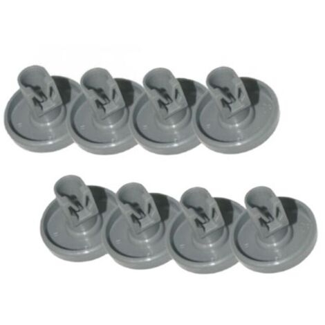 Poulies de roue de lave-vaisselle 8 pièces, diamètre 40 mm, pièces de rechange de haute qualité et durables, adaptées à Siemens, Bosch, Beko, Neff