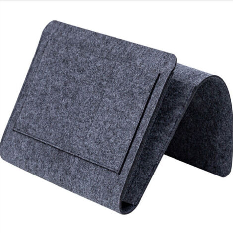 Organisateur De Chevet,Sac De Chevet,Poche De Lit En Feutre,Poche De Rangement Organisateur,Sac De Rangement De Chevet,Sac D'Accoudoir Canapé,Poche (1/4)