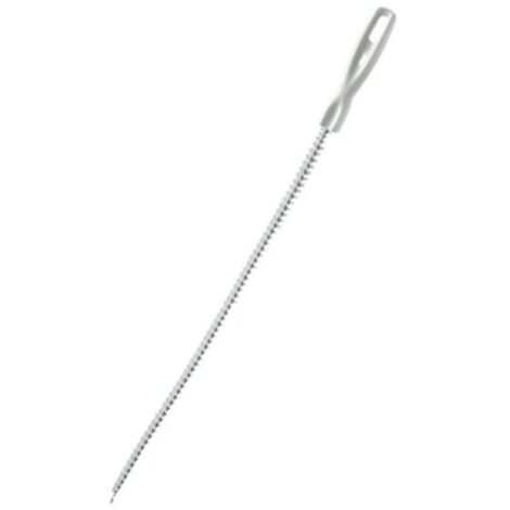 2 Pcs Brosse de Nettoyage de Drain D'égout, Flexible 45cm évier Brosse de Nettoyage pour Débouchage de Canalisation et Les Tuyaux, Vidange Drague Outil pour Salle de Bains Cuisine (2 Pièces) (1/4)
