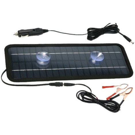 Panneau solaire, panneau solaire portable 18 V 20 W alimenté par batterie de secours pour voiture et bateau en plein air (1/4)