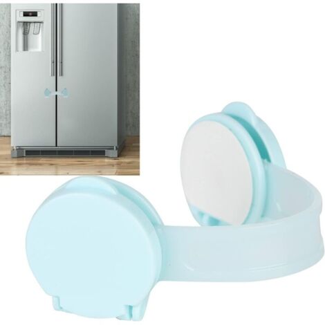 Clyhon Lot De 6 Serrures De Sécurité Bébé – Verrous Adhésifs Pour Tiroirs, Placards, Frigo, WC – Sans Perçage, Facile à Installer