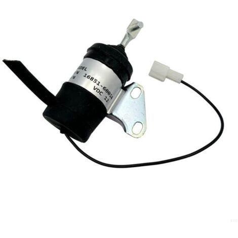 [JAMAIS UTILISÉ]Remplacement de l'électrovanne de coupure de carburant 16851-60014 pour Kubota BX2230D, RTV900R, RTV900T, B7410D, BX1500D, BX1800D (1/5)