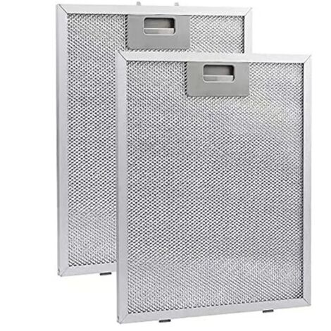 [JAMAIS UTILISÉ]2 Pièces Filtres de Hotte Cuisine Filtre D'Aération D'Extracteur en Métallique 320X260mm Hottes à Graisse Cuisinière (1/4)