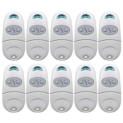 [JAMAIS UTILISÉ]10 Pièces Télécommande D'Ouverture de Porte Garage TOP 432NA 433,92 MHz Copie Contrôleur Portail Ouvre-Porte (1/4)