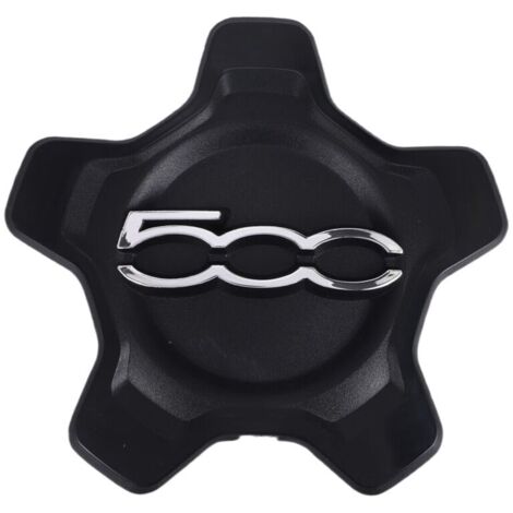 [JAMAIS UTILISÉ]Couvercle de Capuchon Centre Roue Voiture pour 500X 2016-2022 6AN68LXHAA Cache-PoussièRe Accessoires Noir (1/4)