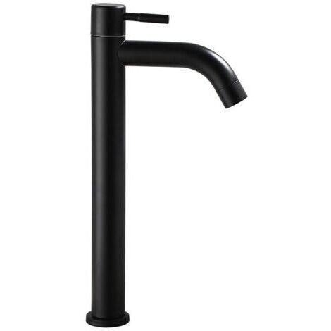 Robinet de salle de bain - Robinet de salle de bain - froid seul,noir (1/5)