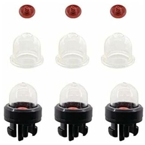 Lot de 3 Pompes d'Amorçage pour Tronçonneuses Stihl FS38, FS40, FS45, FS50, FS55, FS75, FS80, FS85, Compatible avec les Marques Ryobi, McCulloch et Husqvarna. (1/5)