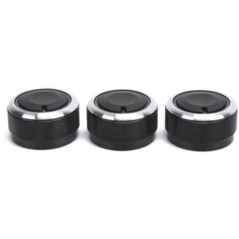 Remplacement de bouton de contrleur thermique de commutateur de climatisation de voiture de 3 pièces pour Tacoma Vios 20022014 (1/4)