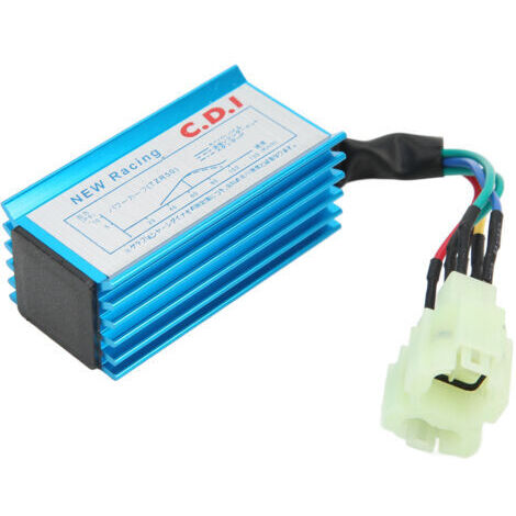 Module D'allumage CDI 6 Broches pour 49 CC 50 CC 110 CC 150 CC 200 CC 250 CC Go Kart ATV Boîte CDI en Acier Inoxydable Remplacement de L'unité D'allumage (1/4)