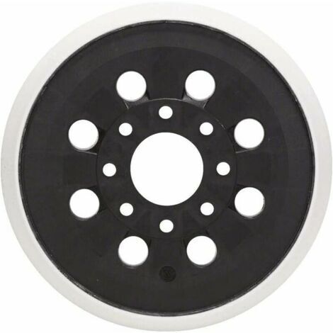 Lot de 2 patins de ponceuse de rechange à 8 trous de 12,7 cm, compatibles avec Bosch GEX 125-1 AE, PEX 220 A, PEX 220 AE (1/4)