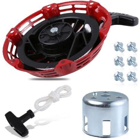 Couvercle de démarreur à rappel pour moteur Honda GX120 GX160 GX200 (pattes en acier) 4/5,5/6,5 ch (1/5)