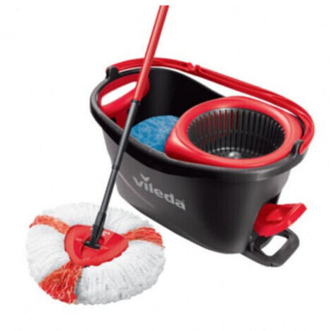 1 paquet (rouge) de recharge Balai compatibleSerpillère recharge/Turbo compatible 2en1 Vadrouille