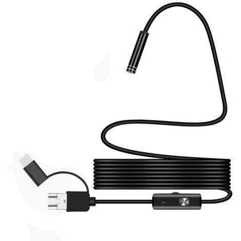 Endoscope 1080p HD Wifi Endoscope Caméra d'inspection sans fil 1,5 m (1/5)