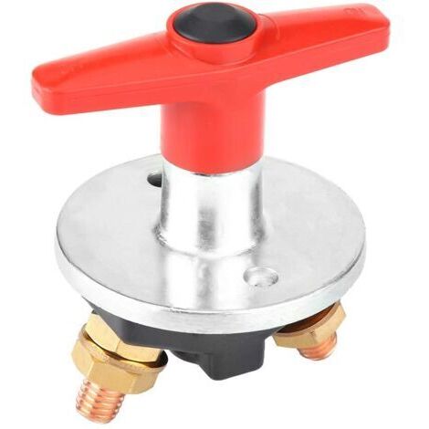 Interrupteur D'isolation de Batterie, 12 V à 60 V pour Voiture, Clé Fixe Universelle, Interrupteur de Coupure de Batterie, Déconnecter L'isolateur D'alimentation-200A (1/5)