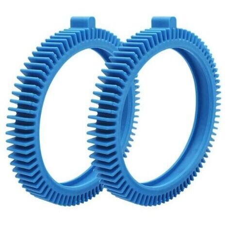 Pneu avant bleu piscine avec pièces de nettoyage de bosse 2X 4X roues de pression 2 pack 896584000-143 (1/5)