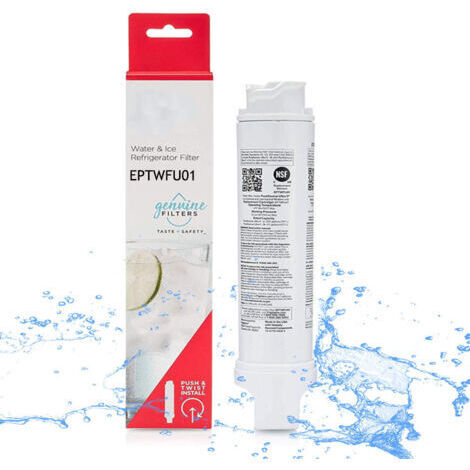 Pièces détachées pour réfrigérateur-Filtre de filtration d'eau EPTWFU01, 1 pièce, blanc (1/4)