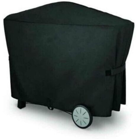 Housse Barbecue Gaz, Bâche Barbecue 112.4X64.1X95.6Cm, Housse Protection Barbecue Exterieur, Tissu Étanche Protection Solaire, BBQ Couverture pour Weber, Noir (1/5)