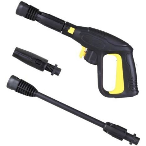 Pistolet de Nettoyeur Haute Pression Remplaçant avec Lance Extension, Raccord Rapide, Compatible Karcher K2 K3 K4 K5 K6 K7 (150 bar / 2175 PSI) (1/5)