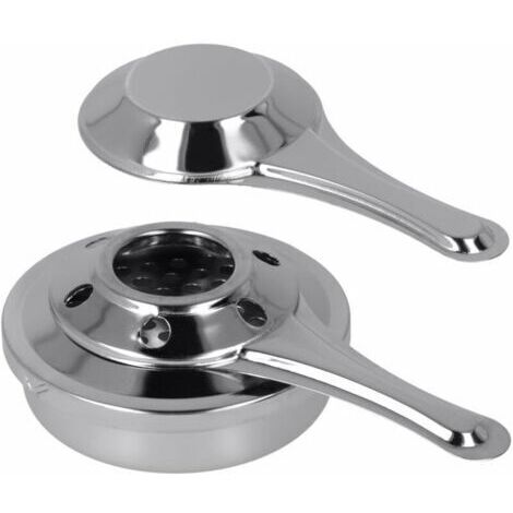 [JAMAIS UTILISÉ]Brûleur à fondue 9 cm en acier inoxydable Puissance élevée pour fondues et buffets Montage sans outils (1/3)