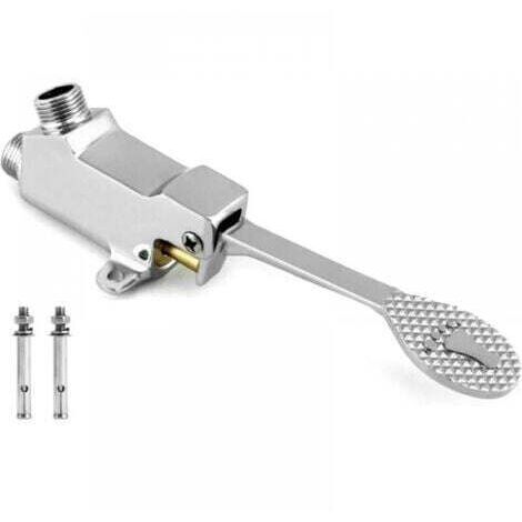 Valve à Pédale au Sol, Valve D'eau à Pédale, pour Cuisine et Salle de Bain (1/5)