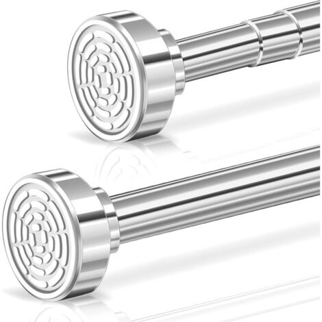 Tringle à rideau de douche télescopique en acier inoxydable 35-60 cm (1/5)