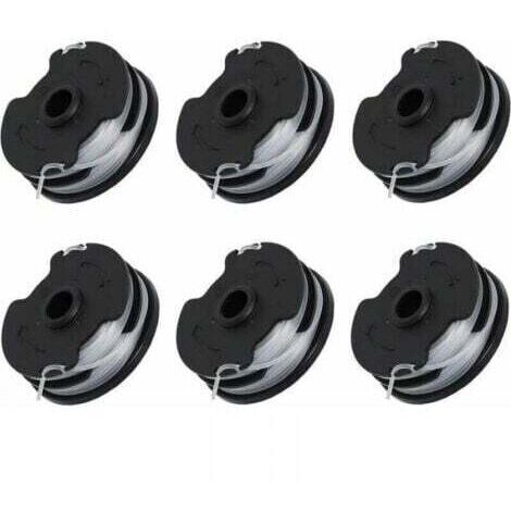 Lot de 6 bobines de rechange pour débroussailleuse sans fil Parkside PRTA 20-Li C3 IAN351753 (1/5)