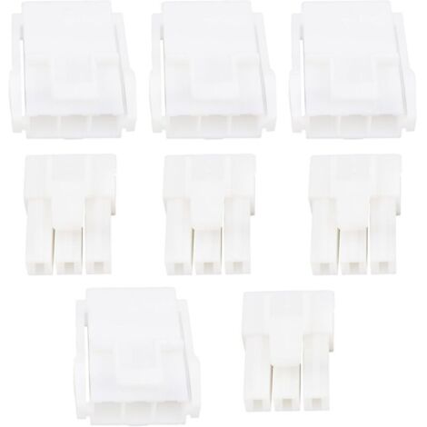 Lot de 4 Connecteurs Femelles Et Mâles 12 V - 230 V 3 Voies pour La Plupart des Camping-Cars Et Caravanes (1/5)