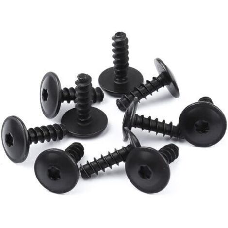 10 Pièces Clips de Fixation pour Voiture, Clips Garde Boue Voiture Clips de Fixation Metal Fixations de Bouclier de Pare-Chocs Clips de Fixation de Vis Compatible avec Volkswagen Audi (1/5)