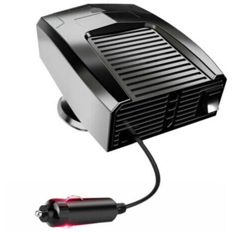 Chauffage de voiture, dégivrage et désembuage de la neige, 12v, noir (1/4)