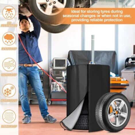 Housse de Pneu Universelle Housse de Protection pour Pneus Voiture ...