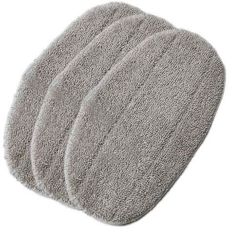 3 pièces d’adaptation allemagne liffey Leifheit vapeur mop chiffon tête de vadrouille en microfibre accessoires chiffon de remplacement pour vadrouille (1/5)