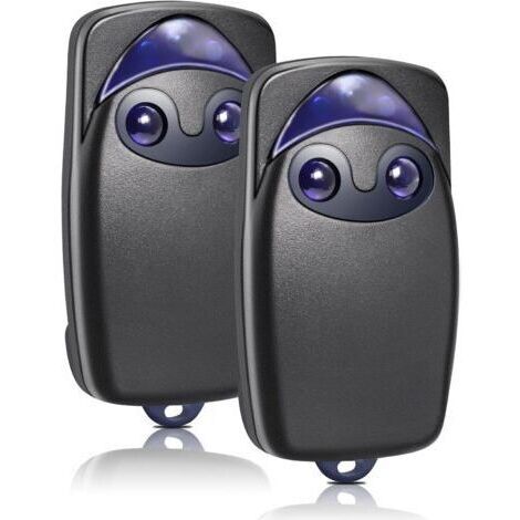 Telecommande Portail pour Flor-s, 2PCS 433,92 MHz Telecommande Porte de Garage Compatible avec Flo2R-S, 2 Canaux (1/4)