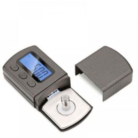 Compteur de pression d’aiguille pour tourne-disque en vinyle 5g/0.01g, mini balance électronique à bijoux avec rétroéclairage LCD (1/5)