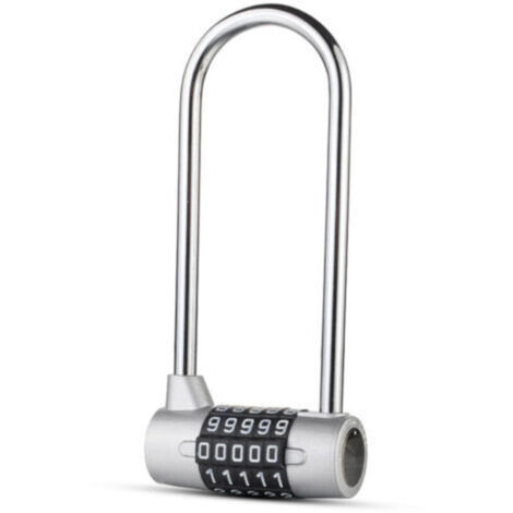 2.75 pouce poutres serrure armoire porte mot de passe gym 5 serrure à combinaison solide cadenas en alliage de zinc réinitialisable (1/5)