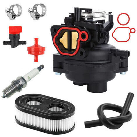 799584 594058 Carburateur pour B&S 594057 592361 594529 09P702 9P702 550EX 625EX 675EX 725EXI lc121p 163cc 140cc pour Troy Bilt TB110 TB200 103M02 Tondeuse à Gazon Moteur Vertical Carb (1/5)