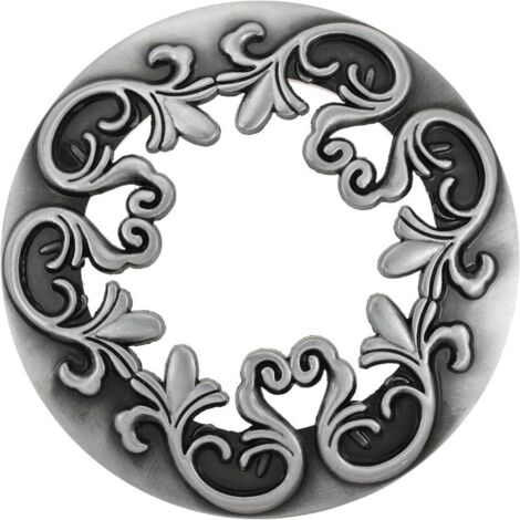 Couvercle en métal argenté Antique pour Aider Les bocaux à brûler uniformément Accessoire de Bougie Couvercle pour Bougie (1/5)