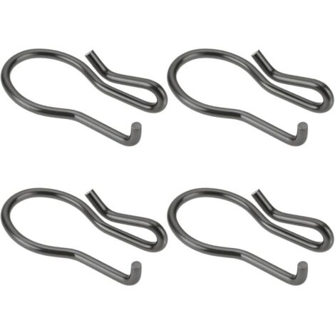 Lot de 4 Actionneur de soupape de Commande de volet d'échappement électronique Pince à Ressort Fixe 18307620323 Compatible avec BMW série 2/3 X5 X6 I8 (1/5)