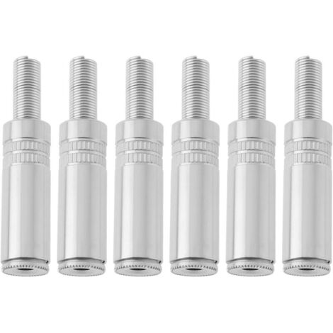Lot de 6pcs Adaptateurs Audio Stéréo Femelles 3,5 Mm à Souder pour Casque DIY (1/5)