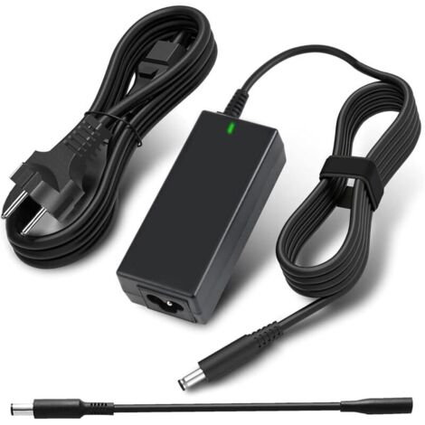 65W/45W Chargeur Ordinateur Portable,Compatible avec Dell AC Adaptateur Secteur Inspiron 11/13/14/15/17 3000 5000 7000 3583 3593 5570 5558 Latitude 3510 3410 3520 3420 Alimentation 19,5V 3,34A (1/5)