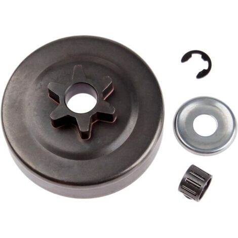 Tambour d'embrayage pour Chaîne 3/8 6T Rondelle E Clip pour Stihl MS170 MS180 017 018 025 (1/5)