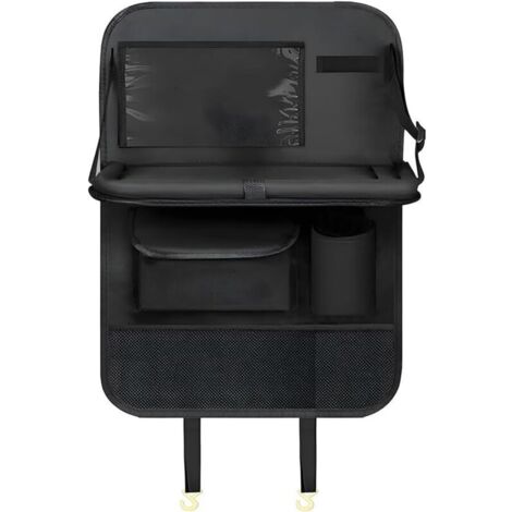 Organiseur De Siège Auto, Rangement Auto Accessoire Interieur, Organisateur Siege Avec Plateau, Protege Siege Pour Tablette Ipad, Rangement Siege Arriere Organisateur Voiture Multifonction (1/5)