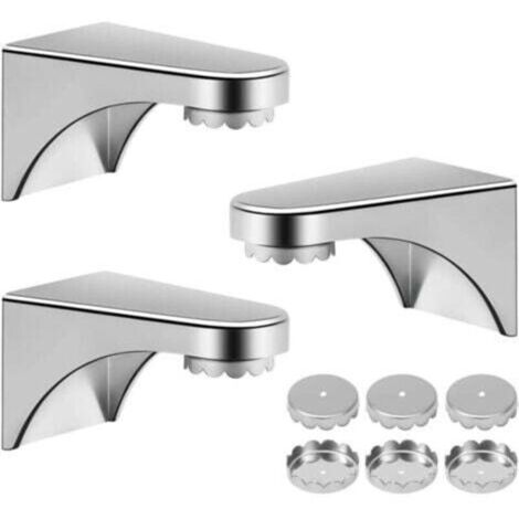 Lot de 3 Porte Savon Aimanté Support Porte Savon Magnétisme Adhésif Ionx Porte Savon Aimanté avec Magnétisme Ionx Support Savon Aimanté pour Salle de Bain Cuisine Evier (1/5)