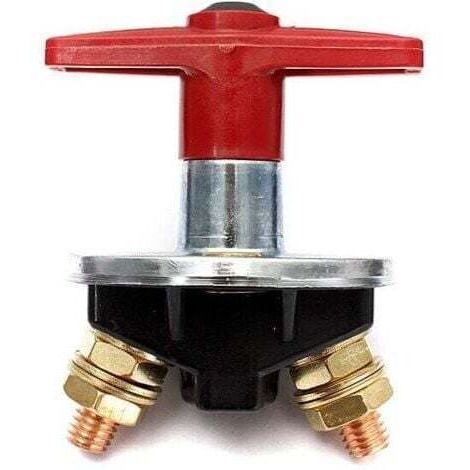 Isolateur de Batterie à Clé Fixe de 200 Amp Interrupteur D'Arrêt Coupé Interrupteur électrique 12V / 24V Commutateur électrique Robuste (1/5)