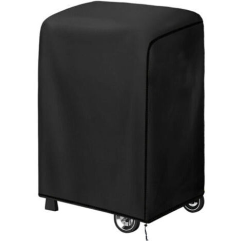 Grande housse de barbecue en tissu Oxford 210D imperméable et résistant aux intempéries, coupe-vent et anti-UV pour utilisation en extérieur (68 x 68 x 72 cm) (1/5)