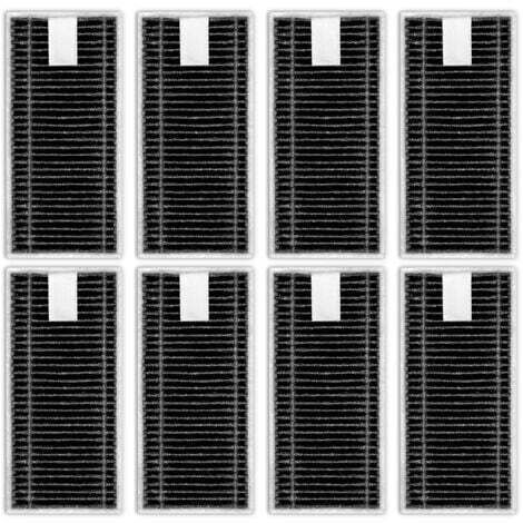 (8 Pièces) HEPA Filtres Compatible avec ECOVACS DEEBOT X9 Pro Omni/ T80 Omni/ X8 Pro Omni/ X8 Omni Robot Aspirateur Filtres, Pièces de Rechange Accessoires HEPA Filtres (1/4)