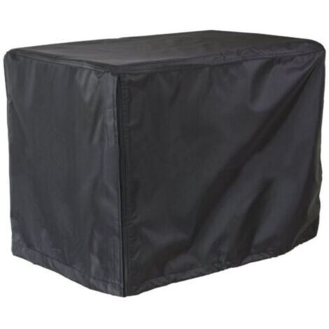 Housse de protection imperméable pour générateur noir 66 x 51 x 51 cm, tissu Oxford en polyester 210D pour générateur et bâche de protection énergétique (1/5)